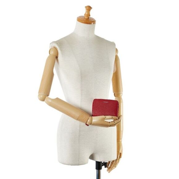 Saint Laurent Red Leather Wallet  (Pre-Owned) - Picture 8 of 11